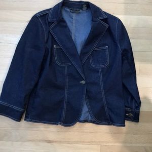 Jean blazer